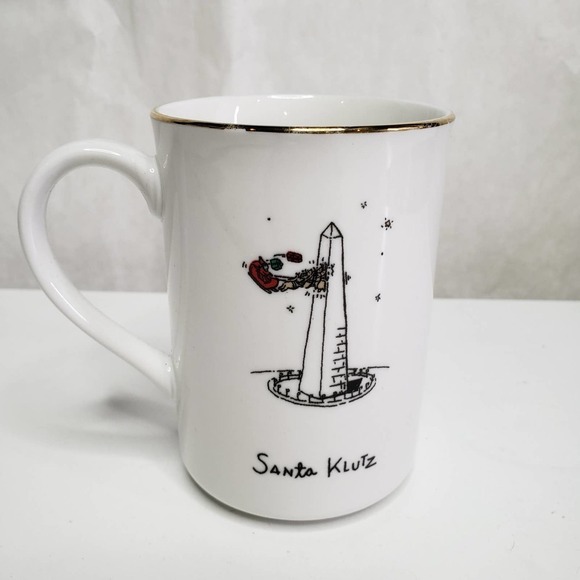 Merry Masterpieces‎ Porcelain 1999 Dayton Hudson Brands Santa Klutz Mug - Picture 3 of 10